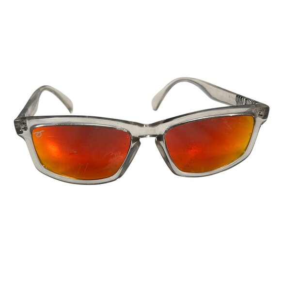 Killer Loop Performance Sunglasses Clear Frame Red Mirrored Lens Bausch & Lomb - Picture 3 of 13